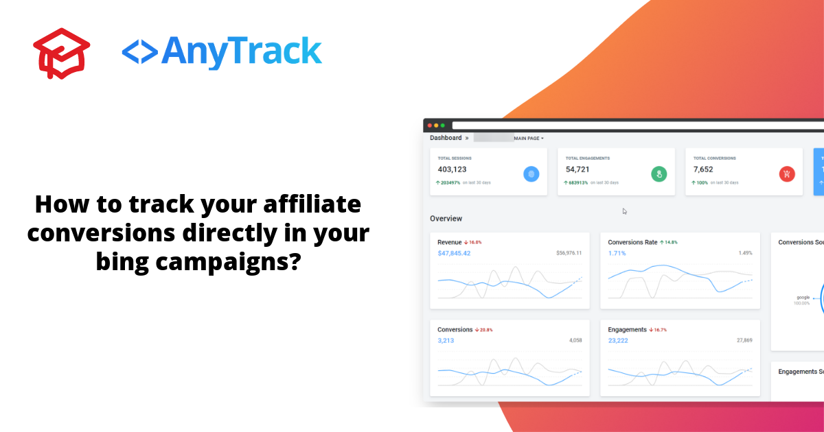  How to track your affiliate conversions directly in your bing campaigns?